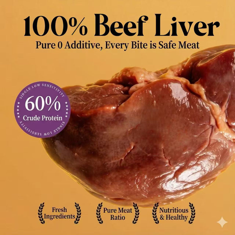 Freeze Dried Beef Liver Cubes